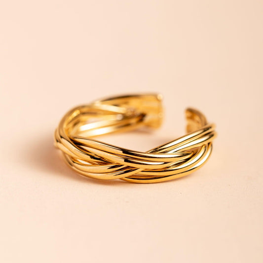 Classic Intertwined Ring - saltycandy