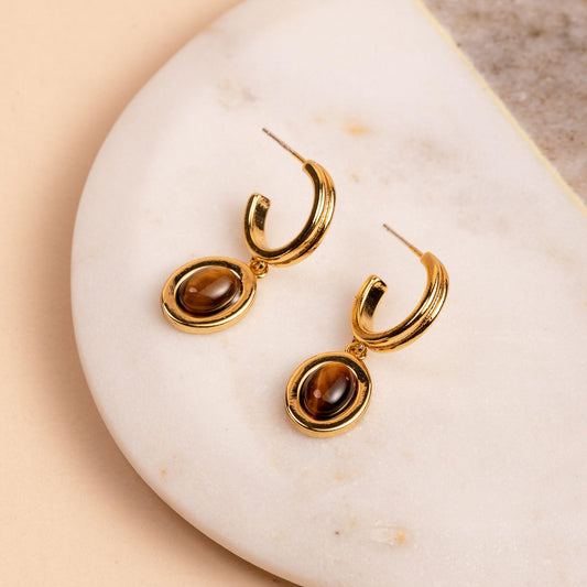 Agate Earring - saltycandy