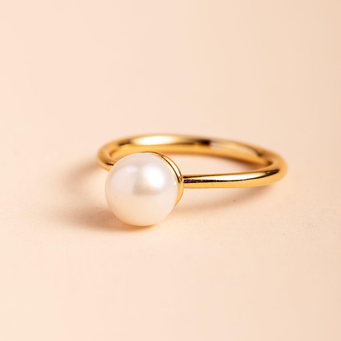 Freshwater Pearl Statement Ring - saltycandy