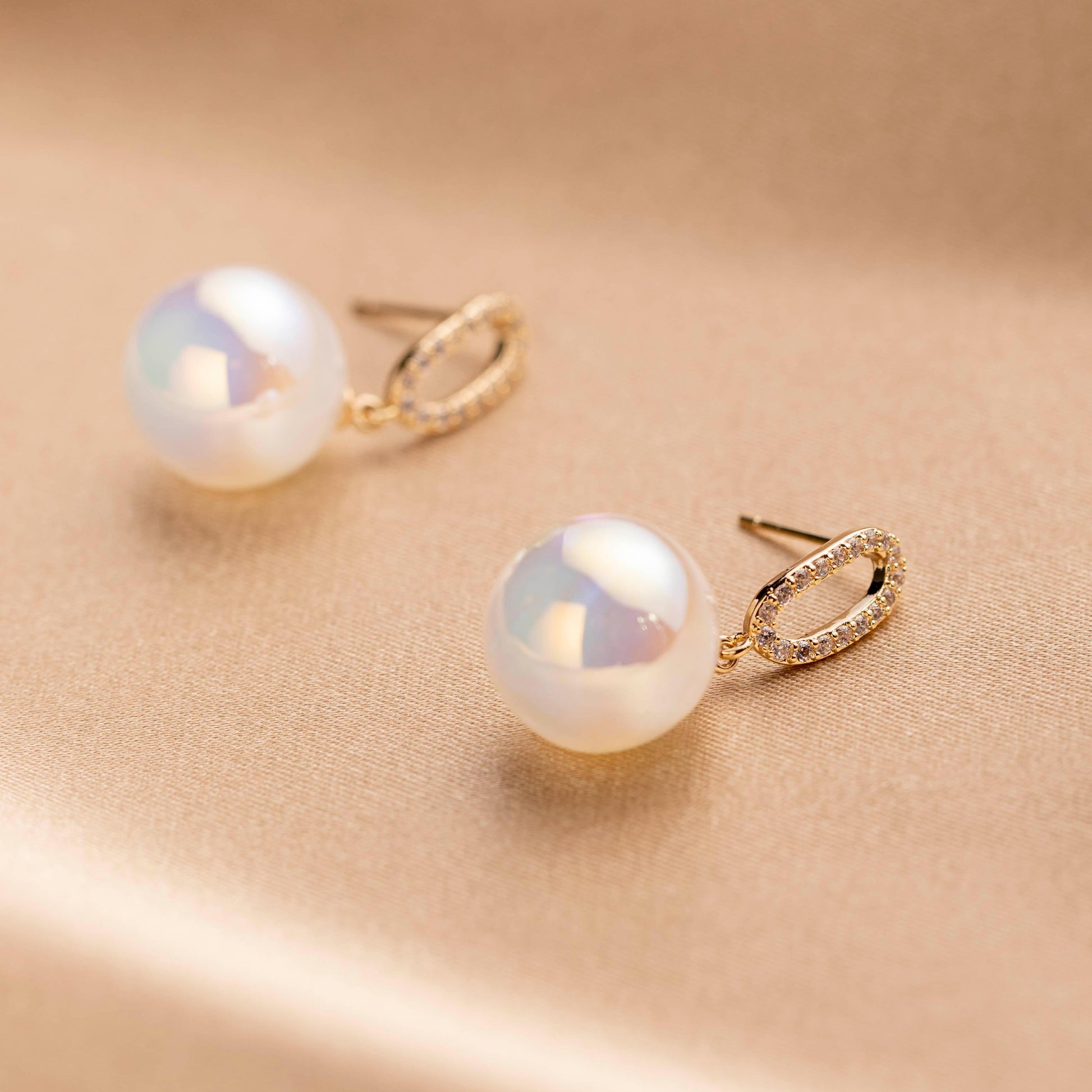 Mermaid Pearl Drop Earrings - saltycandy